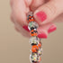 Nocturne | Firework Glass Pumpkin Bracelet